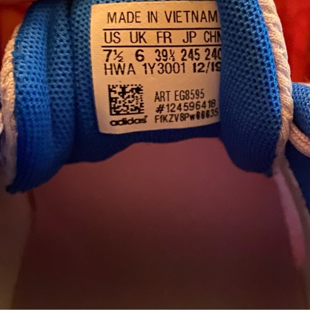 Adidas NOVAFVSE X Running Shoe, Color Pink/White Size 7.5 - Picture 6 of 7